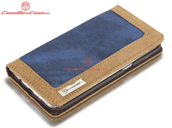 CaseMe 006 Samsung Galaxy S7 Edge Jeans Leather Stand Wallet Case