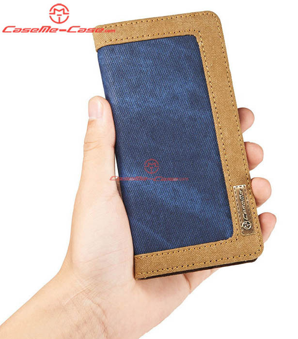 CaseMe 006 Samsung Galaxy S7 Edge Jeans Leather Stand Wallet Case