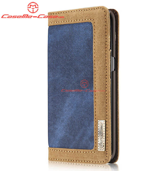 CaseMe 006 Samsung Galaxy S7 Edge Jeans Leather Stand Wallet Case