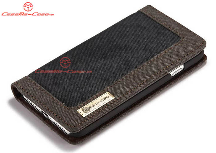 CaseMe 006 iPhone 7 Jeans Leather Stand Wallet Case