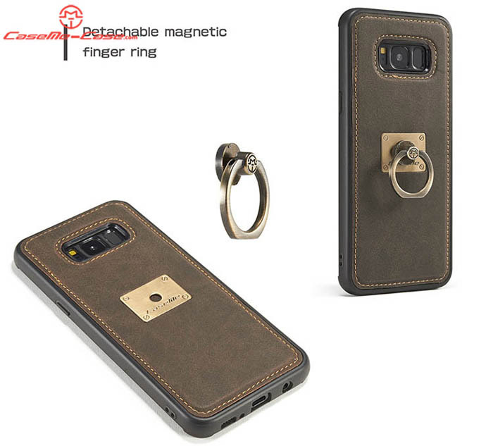 CaseMe Samsung Galaxy S8 Plus Detachable Finger Ring TPU PC Back Cover Case