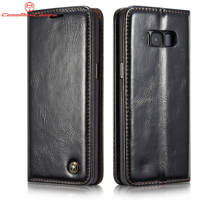 CaseMe Samsung Galaxy S8 Wallet Magnetic Stand Leather Case