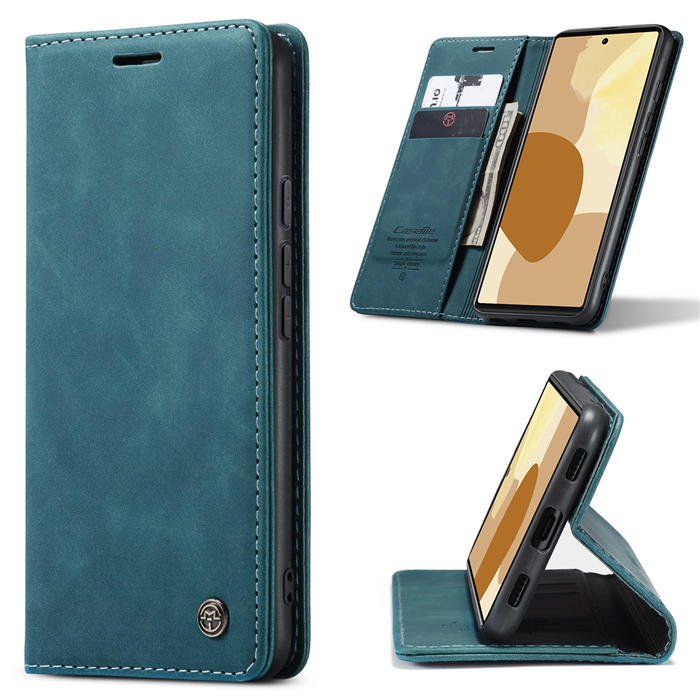 CaseMe Google Pixel 6 Wallet Magnetic Case Blue