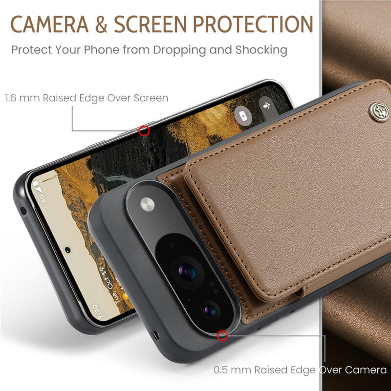 CaseMe Google Pixel 9、Pixel 9 Pro Wallet Case