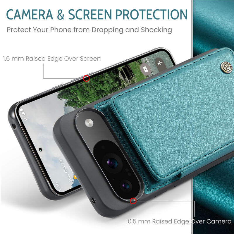 CaseMe Google Pixel 9、Pixel 9 Pro Wallet Case