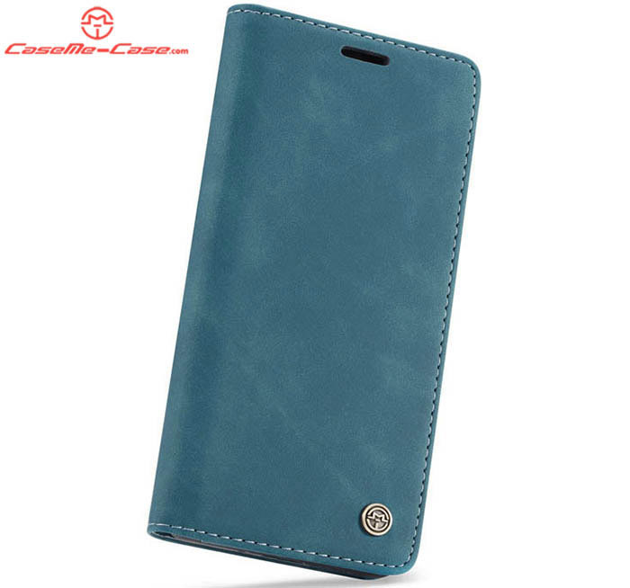 CaseMe Huawei P Smart Retro Wallet Kickstand Magnetic Flip Leather Case