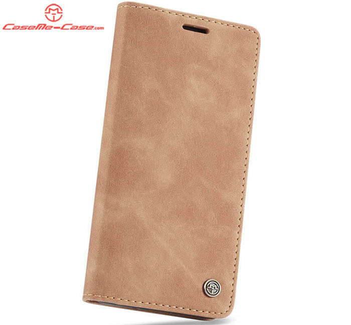 CaseMe Huawei P Smart Retro Wallet Kickstand Magnetic Flip Leather Case