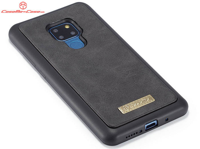 CaseMe Huawei Mate 20 Zipper Wallet Magnetic Detachable 2 in 1 Folio Flip Case