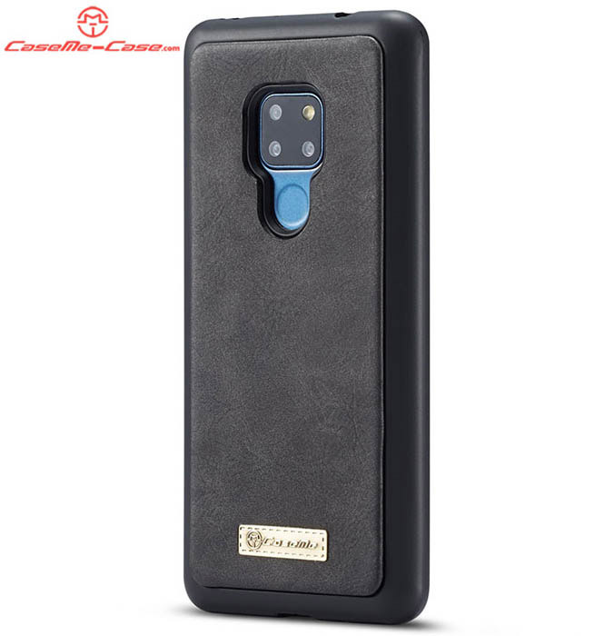 CaseMe Huawei Mate 20 Zipper Wallet Magnetic Detachable 2 in 1 Folio Flip Case