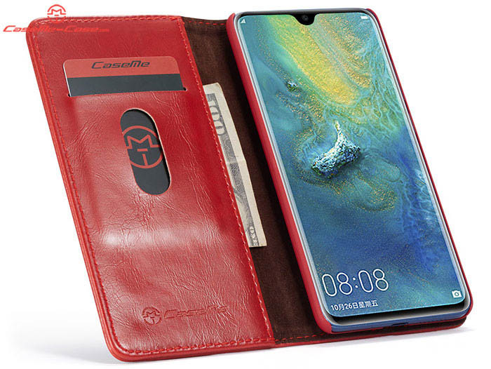 CaseMe Huawei Mate 20 Magnetic Flip Wallet Stand Case