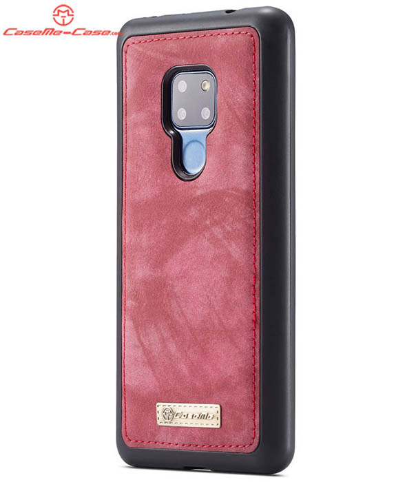 CaseMe Huawei Mate 20 Zipper Wallet Magnetic Detachable 2 in 1 Folio Case