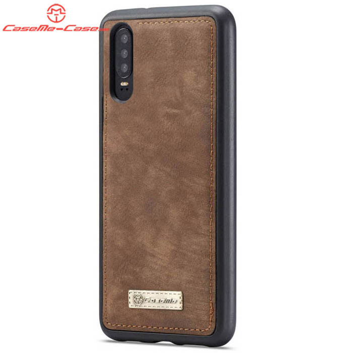 CaseMe Huawei P30 Lite Zipper Wallet Magnetic Detachable 2 in 1 Folio Case