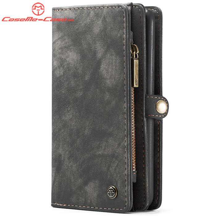 CaseMe Huawei P30 Pro Zipper Wallet Magnetic Detachable 2 in 1 Folio Case