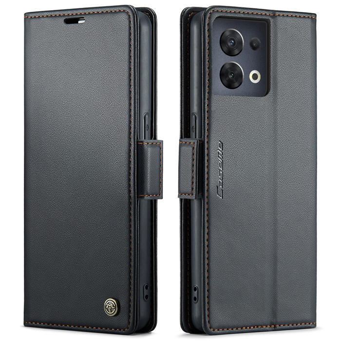 CaseMe OPPO Reno8 5G Wallet RFID Blocking Magnetic Buckle Case