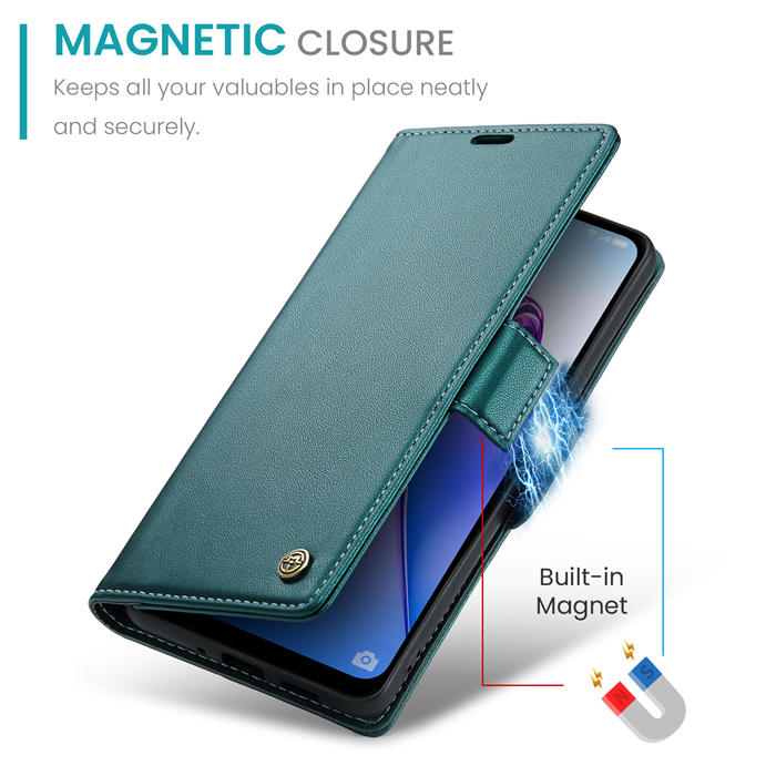 CaseMe OPPO Reno8 5G Wallet RFID Blocking Magnetic Buckle Case