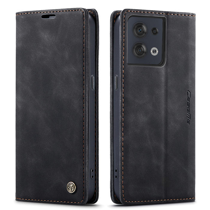 CaseMe OPPO Reno8 5G Wallet Suede Leather Case