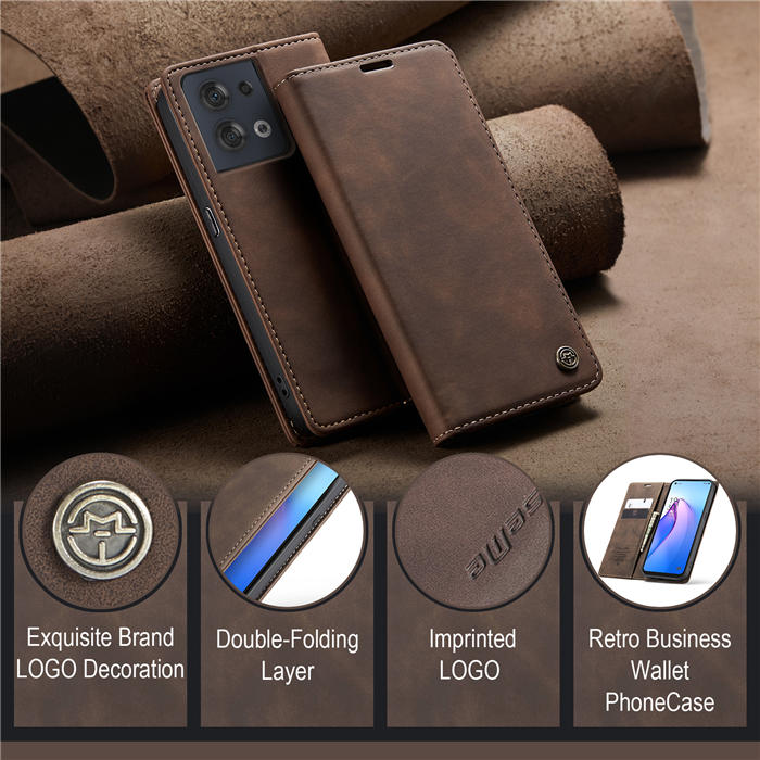 CaseMe OPPO Reno8 5G Wallet Suede Leather Case