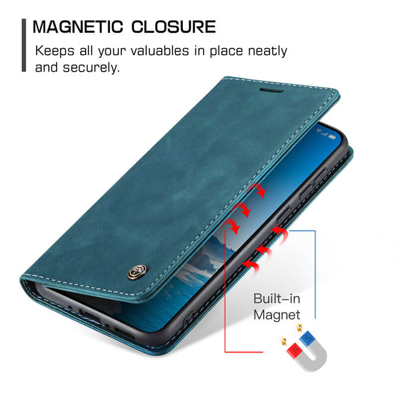 CaseMe OnePlus 13 Wallet Suede Leather Case