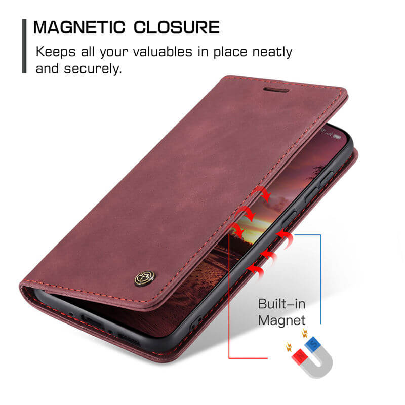 CaseMe OnePlus 13 Wallet Suede Leather Case