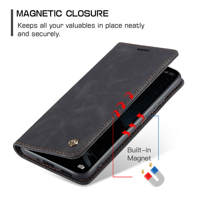 CaseMe Xiaomi Redmi 11A/12C Wallet Suede Leather Case