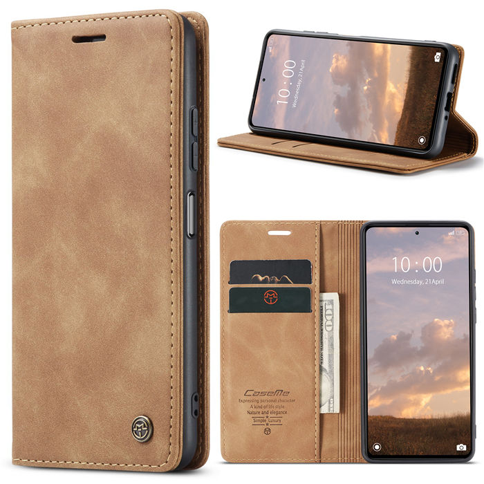 CaseMe Xiaomi POCO X5 Pro 5G Wallet Suede Leather Case