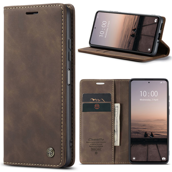 CaseMe Xiaomi POCO X5 Pro 5G Wallet Suede Leather Case