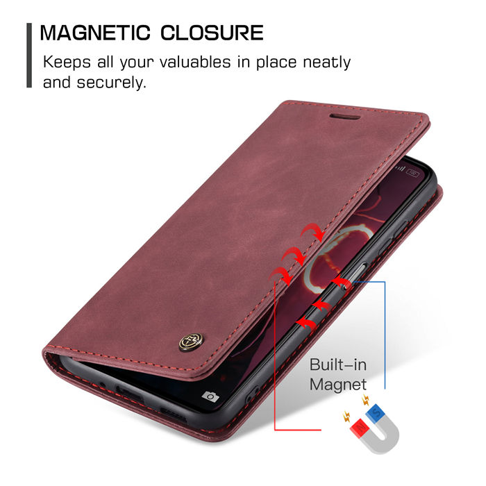 CaseMe Xiaomi POCO X5 Pro 5G Wallet Suede Leather Case