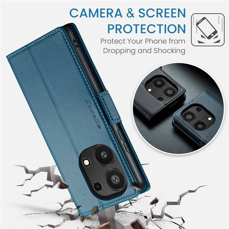 CaseMe Xiaomi Redmi Note 13 Pro 4G Wallet RFID Blocking Case