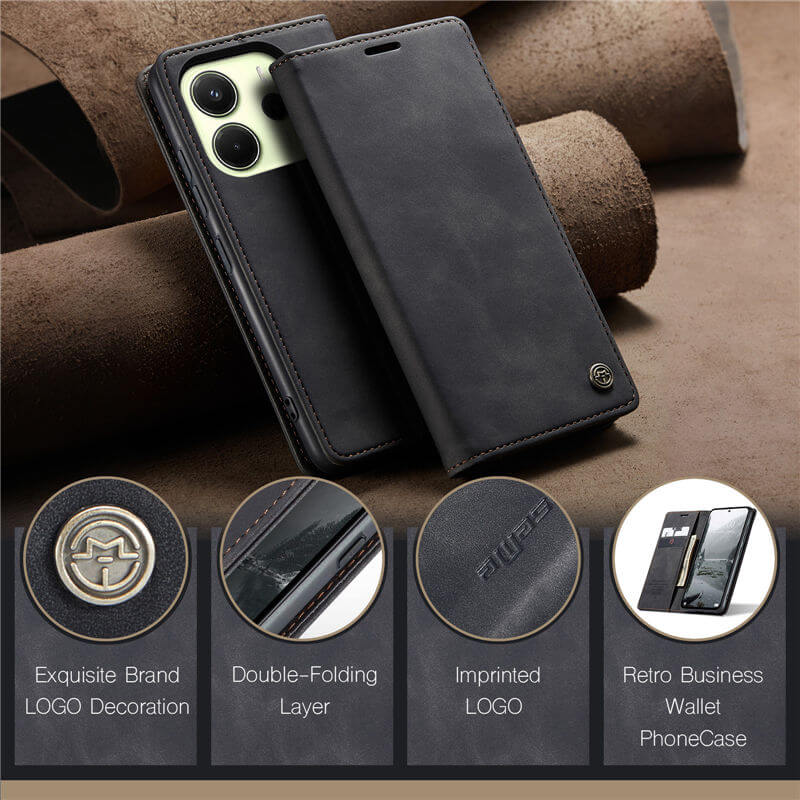 CaseMe Xiaomi Redmi Note 14 4G Wallet Case