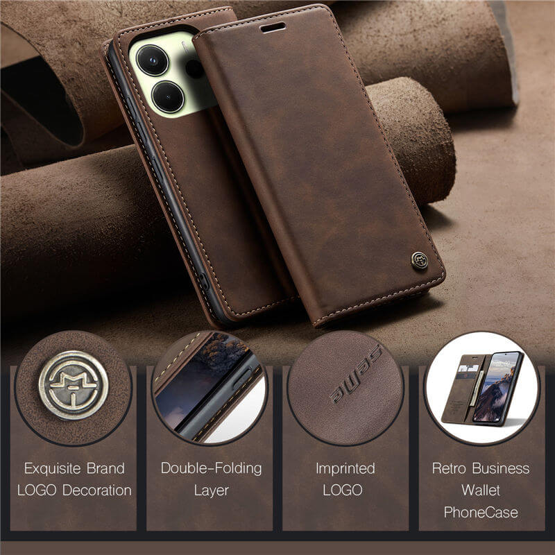 CaseMe Xiaomi Redmi Note 14 4G Wallet Case