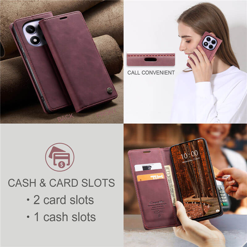 CaseMe Xiaomi Redmi Note 14 Pro 4G Wallet Case