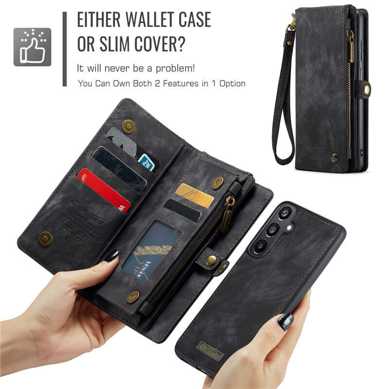 CaseMe Samsung Galaxy A16 5G Wallet Case with Wrist Strap