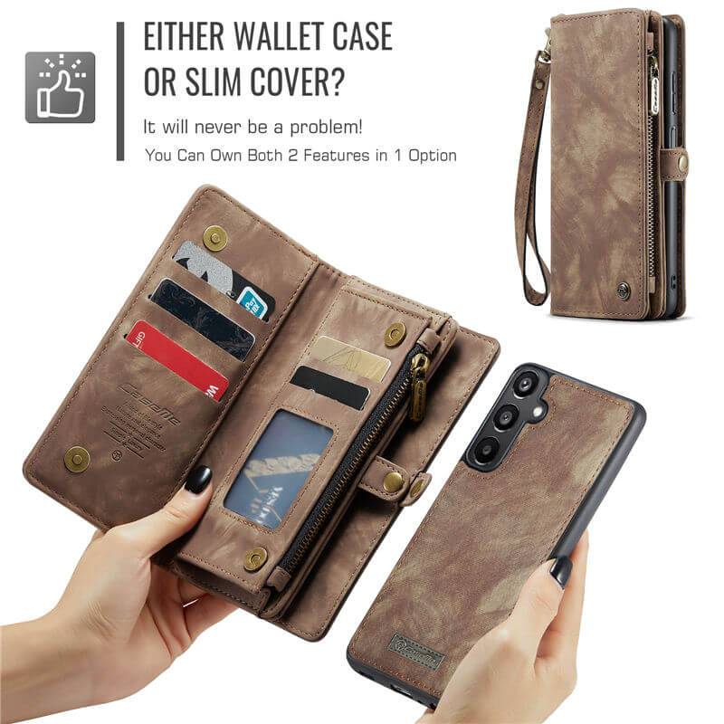 CaseMe Samsung Galaxy A16 5G Wallet Case with Wrist Strap