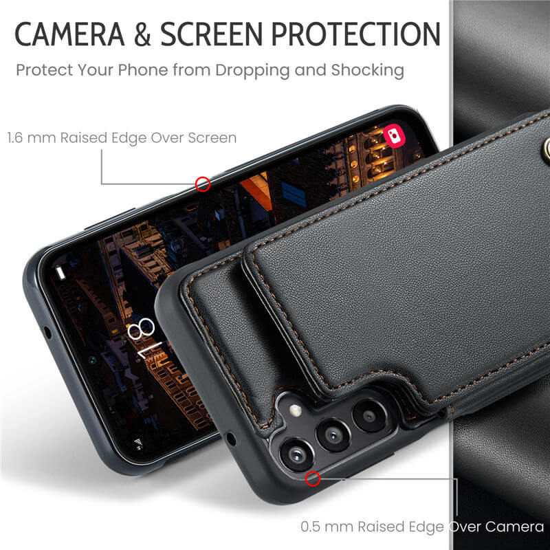 CaseMe Samsung Galaxy A16 5G RFID Blocking Card Holder Case