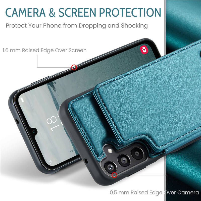 CaseMe Samsung Galaxy A16 5G RFID Blocking Card Holder Case