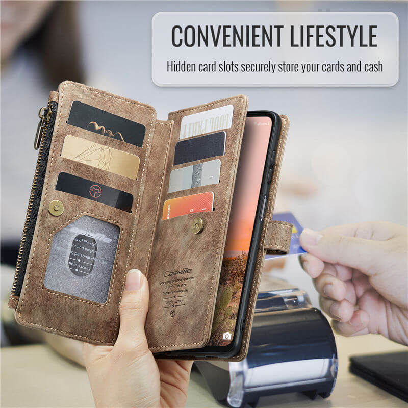 CaseMe Samsung Galaxy A16 5G Wallet Case with Wrist Strap