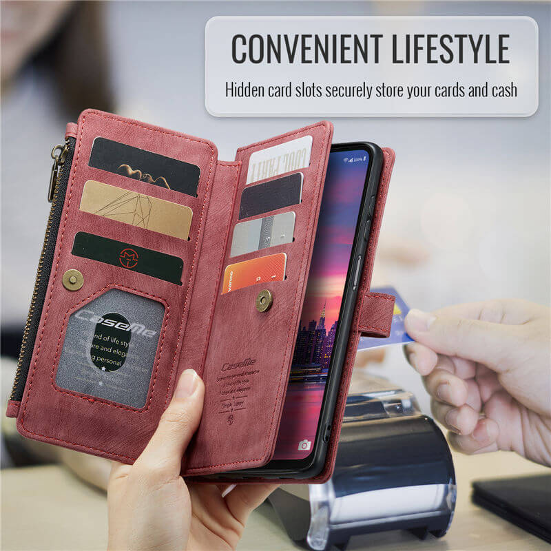 CaseMe Samsung Galaxy A16 5G Wallet Case with Wrist Strap