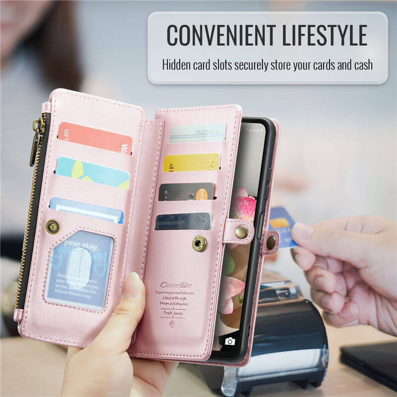 CaseMe Samsung Galaxy A16 5G Wallet RFID Blocking Crossbody Phone Case