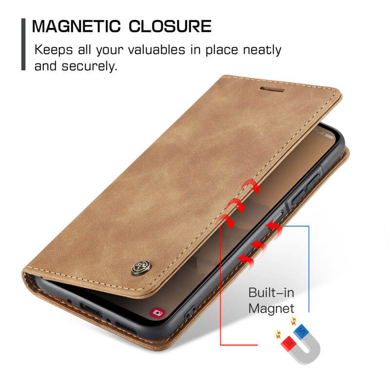 CaseMe Samsung Galaxy A26 5G Wallet Suede Leather Case