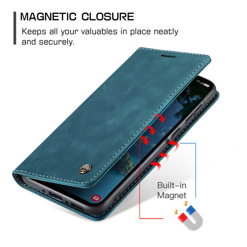 CaseMe Samsung Galaxy A56 5G Wallet Suede Leather Case