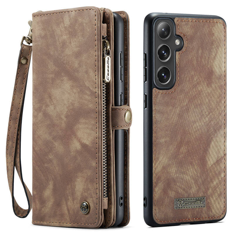 CaseMe Samsung Galaxy S24 FE Wallet Case with Wrist Strap