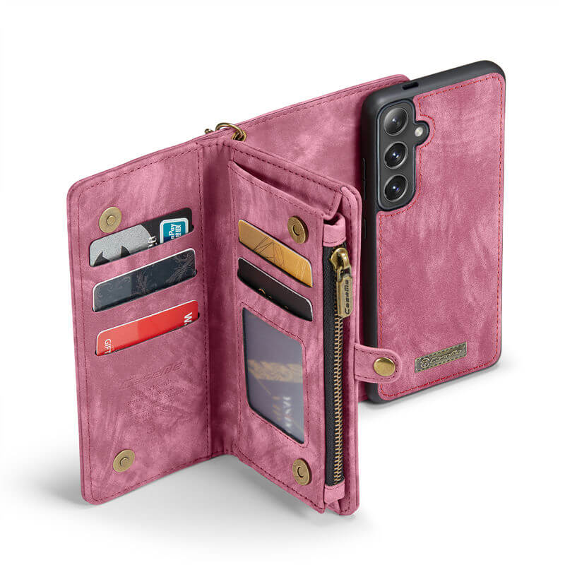 CaseMe Samsung Galaxy S24 FE Wallet Case with Wrist Strap