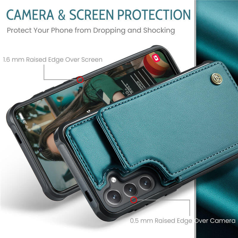 CaseMe Samsung Galaxy S25 Plus RFID Blocking Card Holder Case