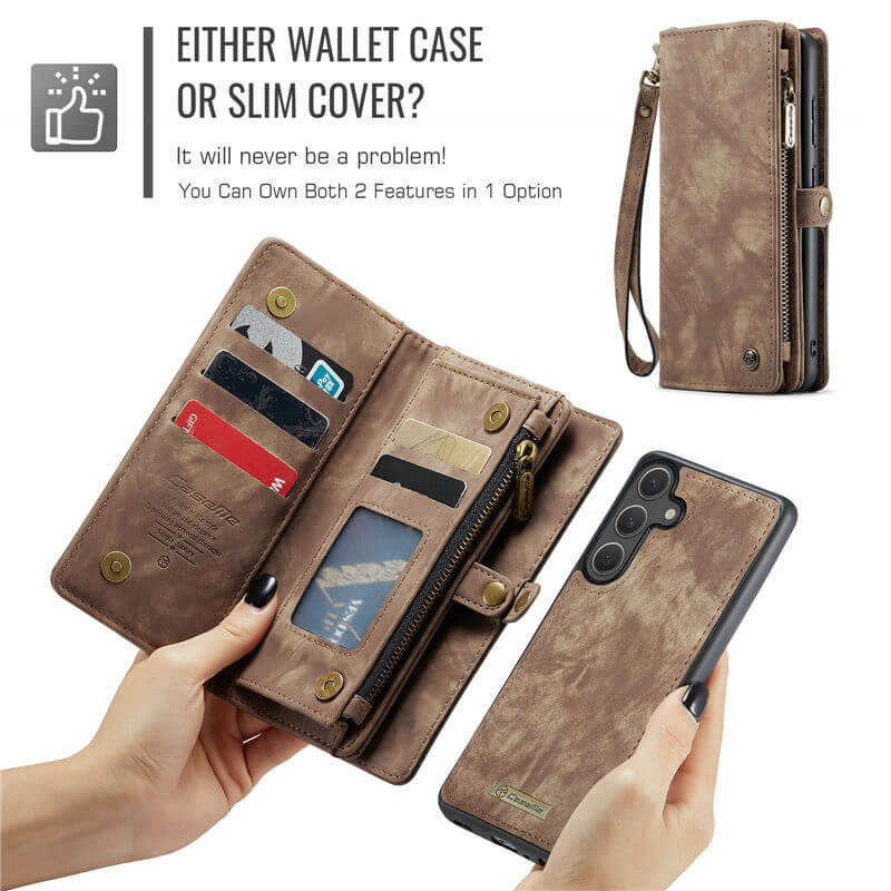 CaseMe Samsung Galaxy S25 Wallet Case