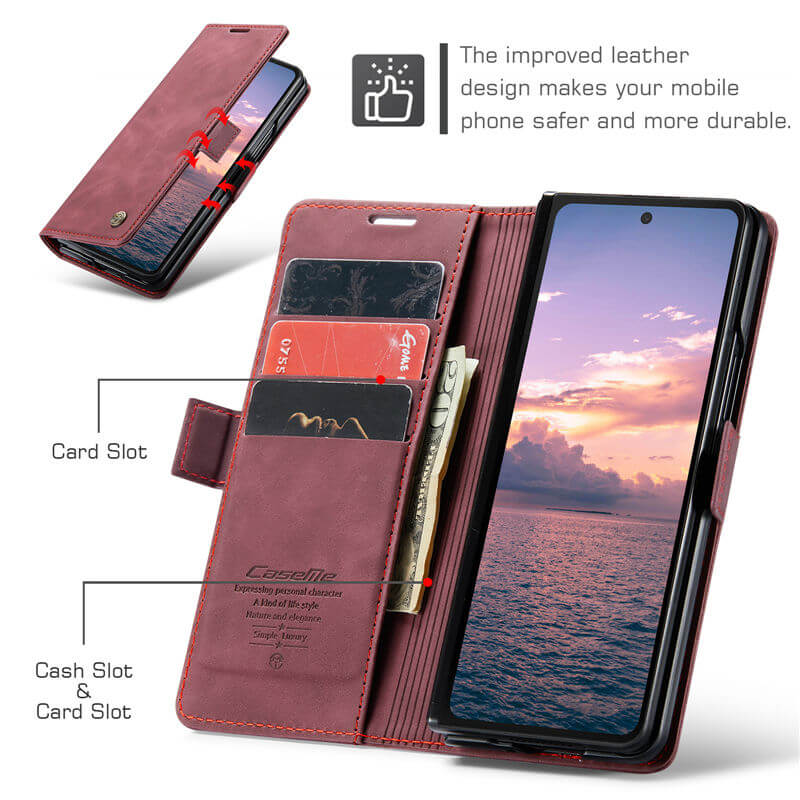 CaseMe Samsung Galaxy Z Fold6 Wallet Case