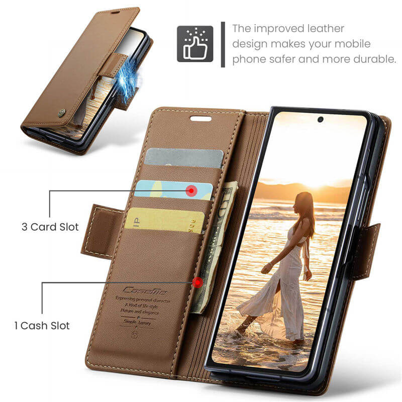 CaseMe Samsung Galaxy Z Fold6 Wallet Case