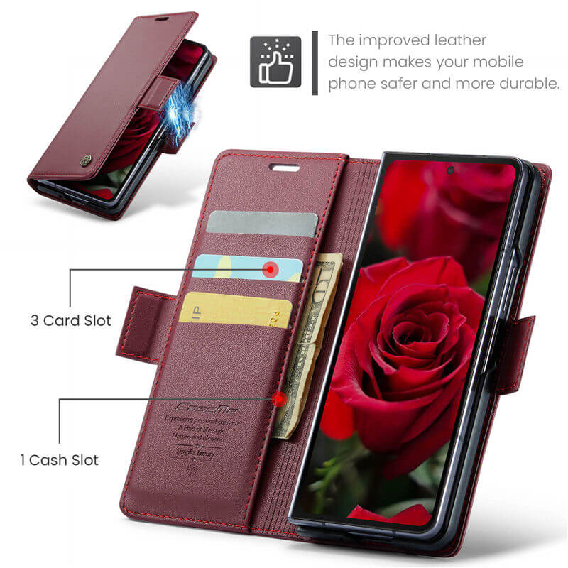 CaseMe Samsung Galaxy Z Fold6 Wallet Case