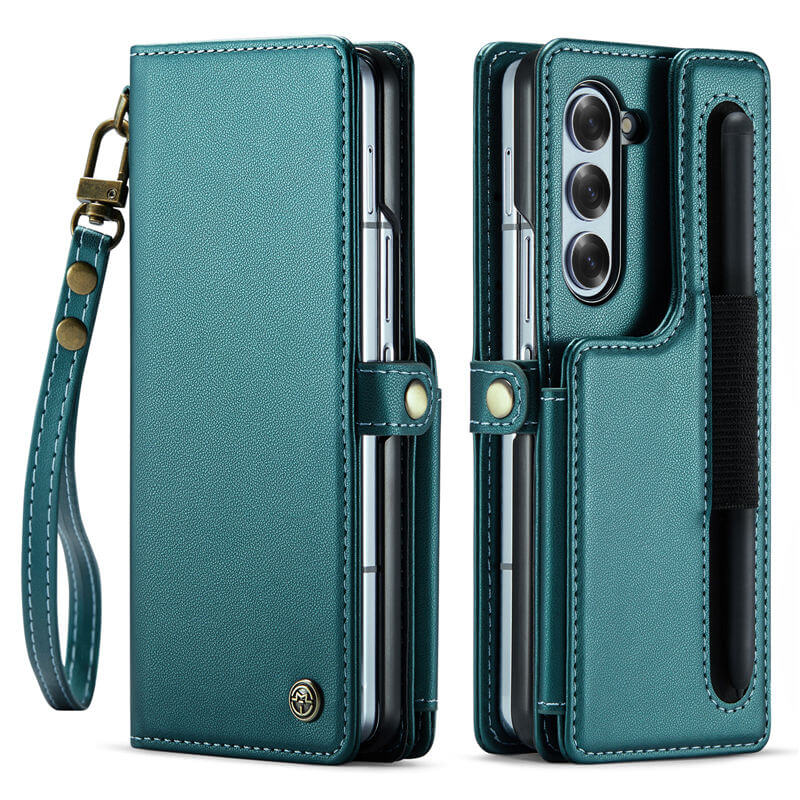 CaseMe Samsung Galaxy Z Fold6 Wallet RFID Blocking Kickstand Case