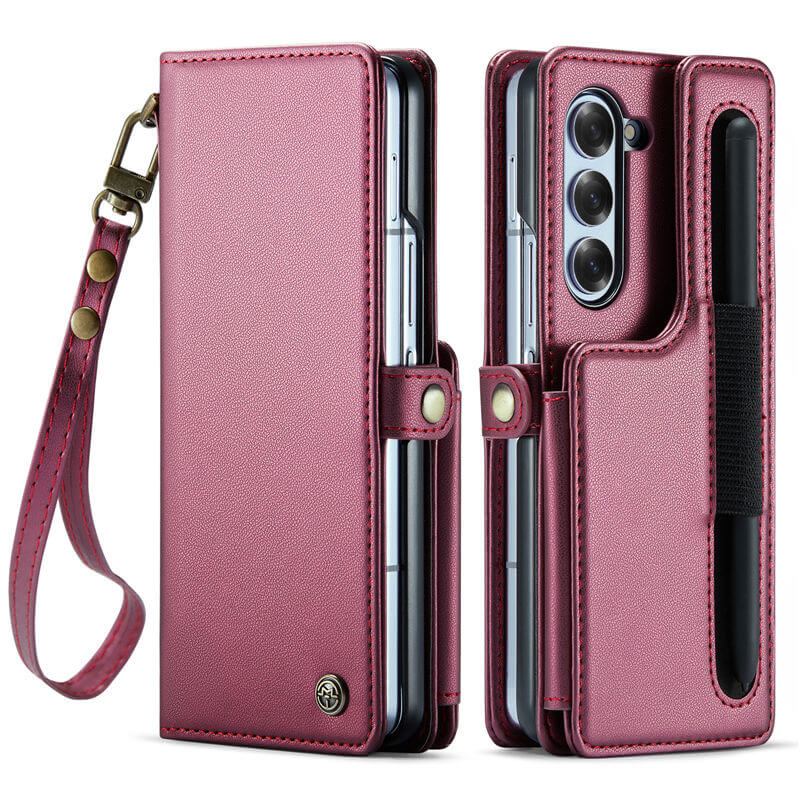 CaseMe Samsung Galaxy Z Fold6 Wallet RFID Blocking Kickstand Case