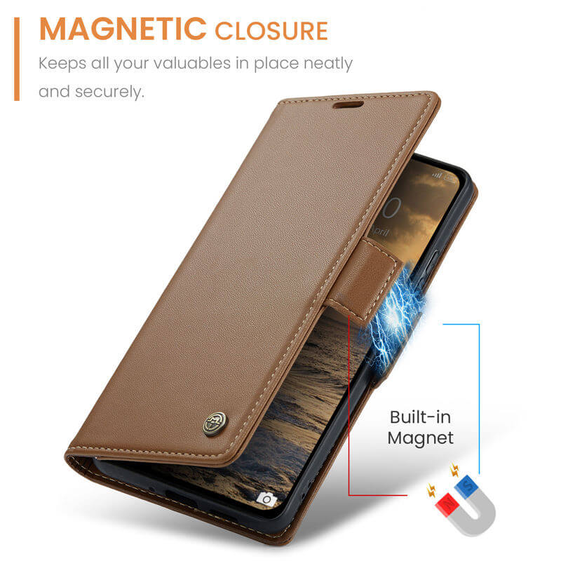 CaseMe Xiaomi 14C Wallet RFID Blocking Case